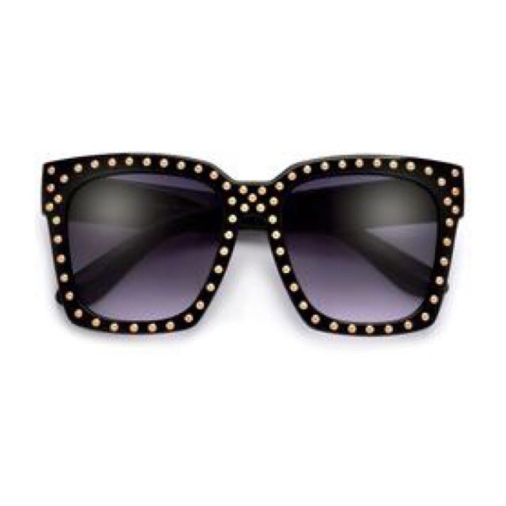 Oversized Studded Sunglasses
